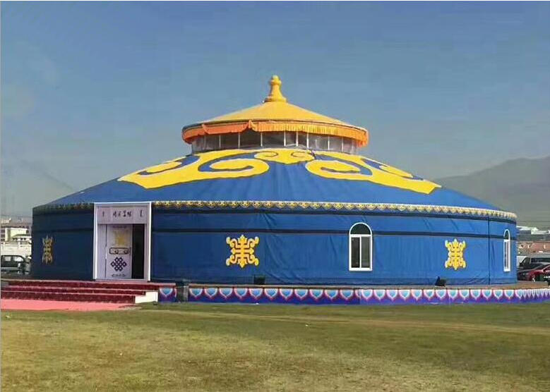 大型蒙古包定制 蒙古包價格 河南蒙古包